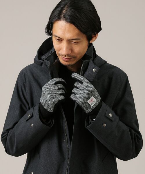 TAKEO KIKUCHI / タケオキクチ 手袋 | 【スマホ対応】ハリスツイード リブ グローブ | 詳細10
