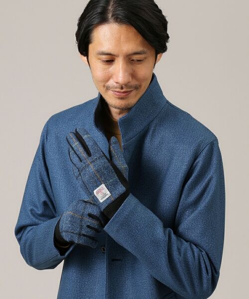 TAKEO KIKUCHI / タケオキクチ 手袋 | 【スマホ対応】ハリスツイード リブ グローブ | 詳細12