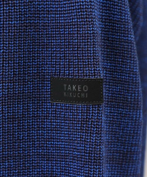 TAKEO KIKUCHI / タケオキクチ ニット・セーター | ウールブレンド 徳島ニット | 詳細17