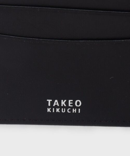 TAKEO KIKUCHI / タケオキクチ 財布・コインケース・マネークリップ | ラインブロッキング 2つ折り財布 | 詳細10