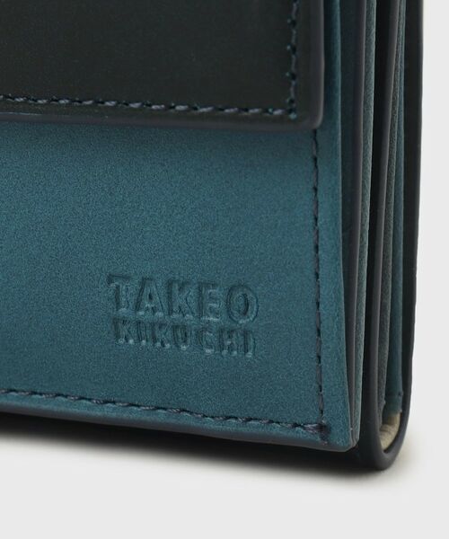 TAKEO KIKUCHI / タケオキクチ 財布・コインケース・マネークリップ | アンティーク調レザー3つ折りミニウォレット | 詳細6