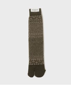 【NAPRON】 JACQUARD TABI SOX