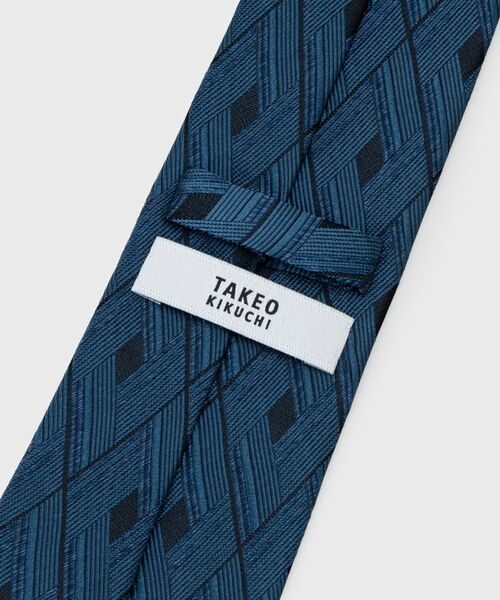 TAKEO KIKUCHI / タケオキクチ ネクタイ | 【Made in JAPAN】Extra Silk シャドー菱文様　ネクタイ | 詳細6