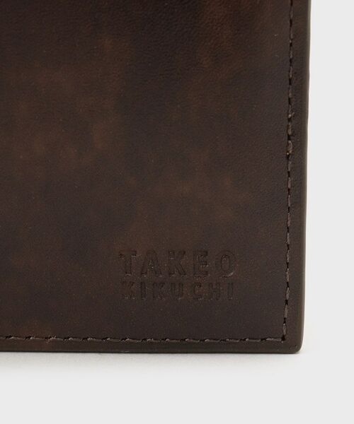 TAKEO KIKUCHI / タケオキクチ 財布・コインケース・マネークリップ | マーブルレザー 2つ折り財布 | 詳細7