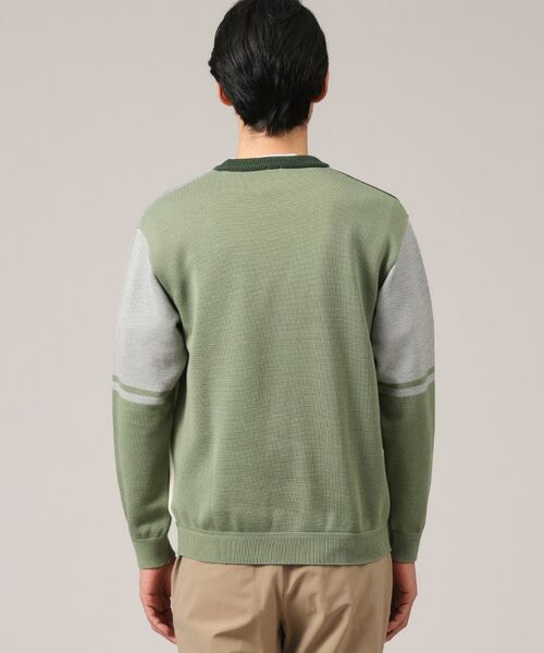 TAKEO KIKUCHI / タケオキクチ ニット・セーター | 【日本製】ブロッキング　プルオーバーニット | 詳細18
