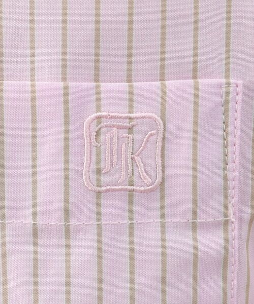 TAKEO KIKUCHI / タケオキクチ Tシャツ | 100／2ストライプ レギュラーカラーシャツ | 詳細10