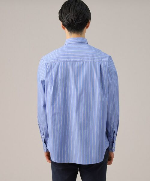 TAKEO KIKUCHI / タケオキクチ Tシャツ | 100／2ストライプ レギュラーカラーシャツ | 詳細20