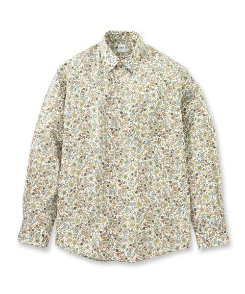 TAKEO KIKUCHI / タケオキクチ Tシャツ | 【小花柄】フローラルパターン シャツ | 詳細1