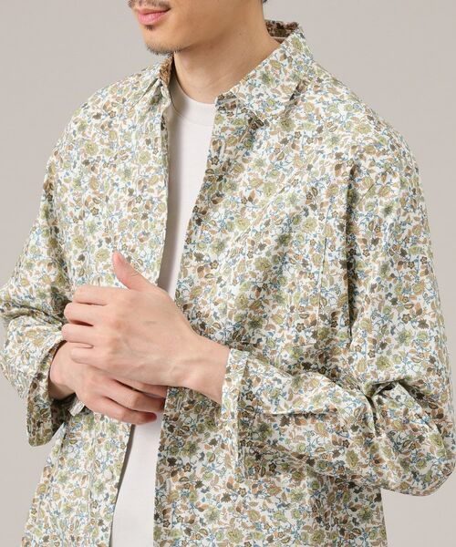 TAKEO KIKUCHI / タケオキクチ Tシャツ | 【小花柄】フローラルパターン シャツ | 詳細10
