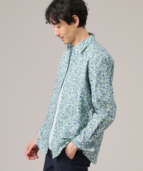 TAKEO KIKUCHI / タケオキクチ Tシャツ | 【小花柄】フローラルパターン シャツ | 詳細3