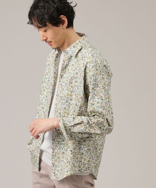 TAKEO KIKUCHI / タケオキクチ Tシャツ | 【小花柄】フローラルパターン シャツ | 詳細8