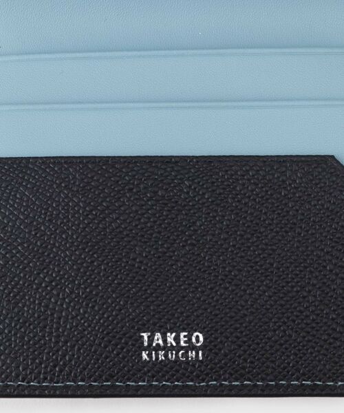 TAKEO KIKUCHI / タケオキクチ 財布・コインケース・マネークリップ | コンパクト バイカラー 2つ折り財布 | 詳細9