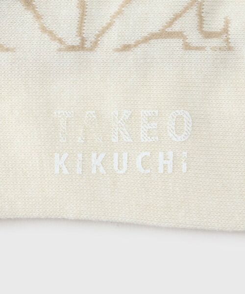 TAKEO KIKUCHI / タケオキクチ ソックス | オリジナル花柄ソックス | 詳細4