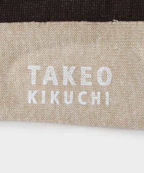 TAKEO KIKUCHI / タケオキクチ ソックス | 【日本製】カラーブロック ソックス | 詳細5
