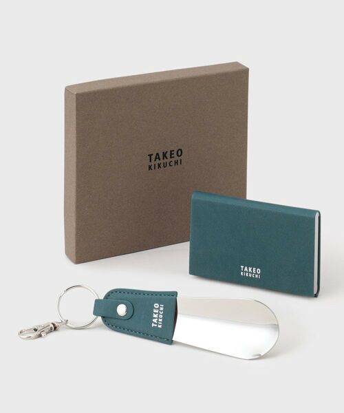TAKEO KIKUCHI / タケオキクチ カードケース・名刺入れ・定期入れ | 【BOXセット】名刺入れ＋シューホーン セット | 詳細1