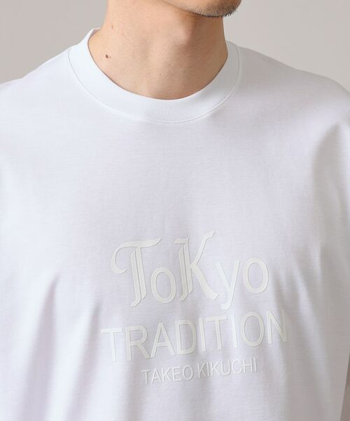 TAKEO KIKUCHI / タケオキクチ カットソー | 3Dロゴ プリント Tシャツ | 詳細13