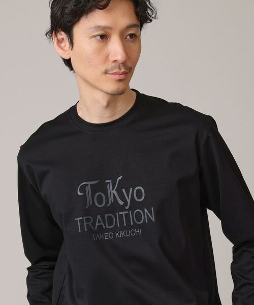 TAKEO KIKUCHI / タケオキクチ カットソー | 3Dロゴ プリント Tシャツ | 詳細8