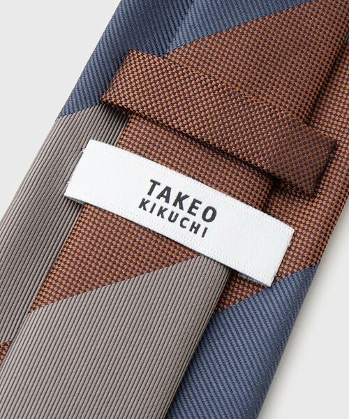 TAKEO KIKUCHI / タケオキクチ ネクタイ | 【Made in JAPAN】オルタネイトストライプ　ネクタイ | 詳細4