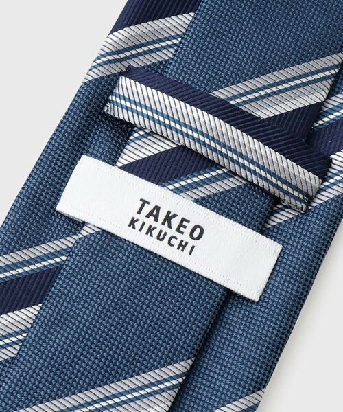 TAKEO KIKUCHI / タケオキクチ ネクタイ | 【Made in JAPAN】トラッドストライプ　ネクタイ | 詳細4