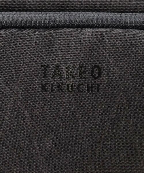 TAKEO KIKUCHI / タケオキクチ メッセンジャーバッグ・ウエストポーチ | 【軽量】シャドーライン 多機能ボディバッグ | 詳細15