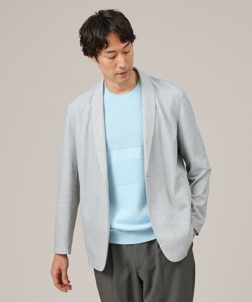 TAKEO KIKUCHI / タケオキクチ ニット・セーター | 【美濃和紙】5分袖 ニットTシャツ | 詳細14