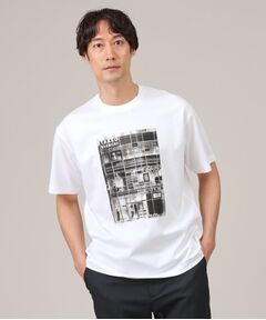 【プリントT】アップリケ フォトプリント Tシャツ
