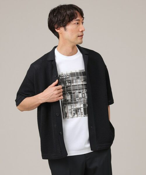 TAKEO KIKUCHI / タケオキクチ Tシャツ | 【プリントT】アップリケ フォトプリント Tシャツ | 詳細2