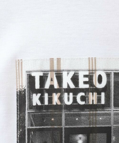 TAKEO KIKUCHI / タケオキクチ Tシャツ | 【プリントT】アップリケ フォトプリント Tシャツ | 詳細5