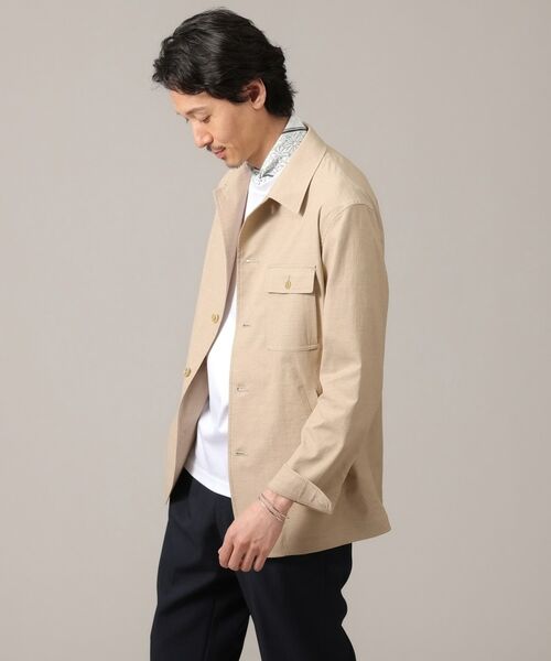 TAKEO KIKUCHI / タケオキクチ テーラードジャケット | 【軽羽織】ストレッチ シャツジャケット | 詳細12