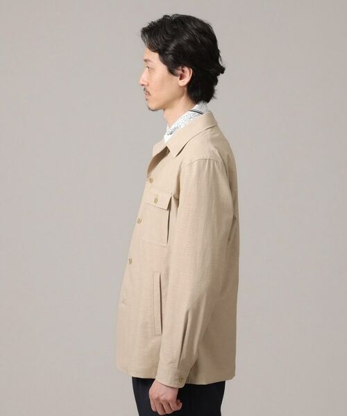 TAKEO KIKUCHI / タケオキクチ テーラードジャケット | 【軽羽織】ストレッチ シャツジャケット | 詳細16