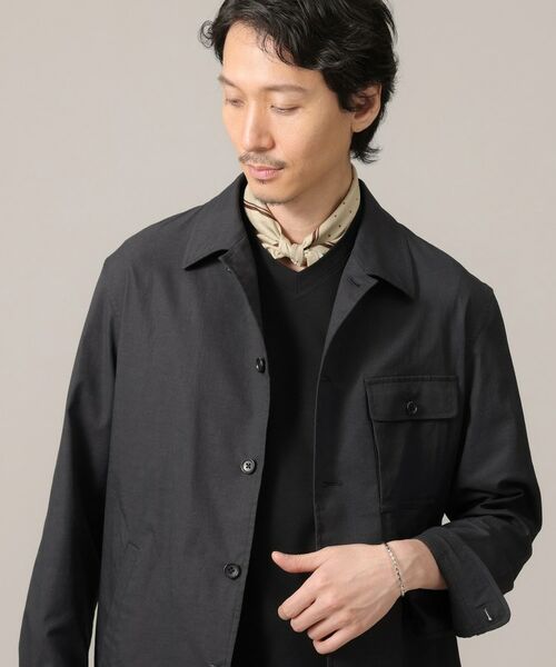 TAKEO KIKUCHI / タケオキクチ テーラードジャケット | 【軽羽織】ストレッチ シャツジャケット | 詳細2