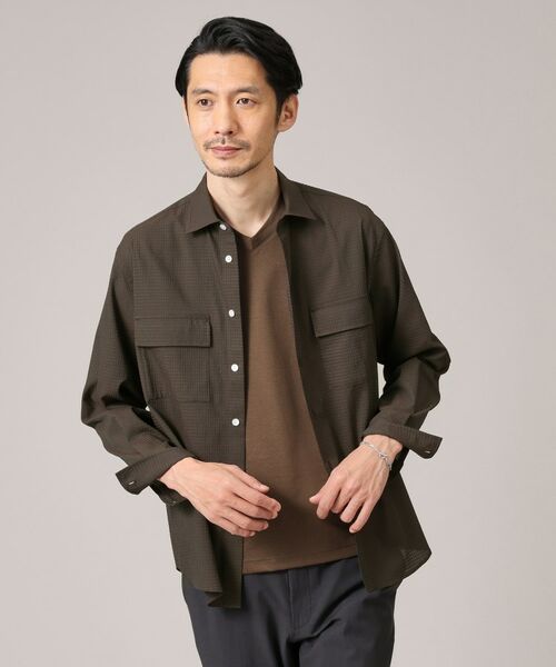 TAKEO KIKUCHI / タケオキクチ Tシャツ | 【抗菌防臭】DotAir ライトウェイト シャツ | 詳細2