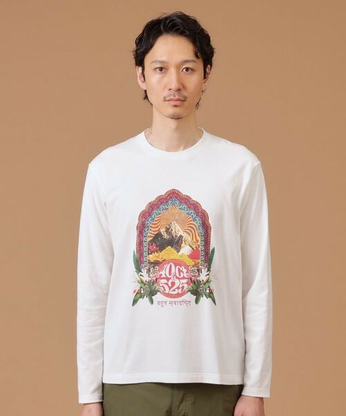 TAKEO KIKUCHI / タケオキクチ Tシャツ | 【Sサイズ～】スパイスマウンテン長袖Tシャツ | 詳細10