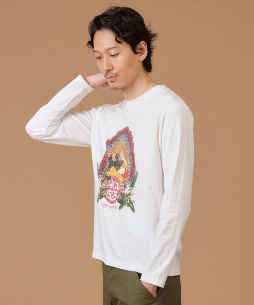 TAKEO KIKUCHI / タケオキクチ Tシャツ | 【Sサイズ～】スパイスマウンテン長袖Tシャツ | 詳細2