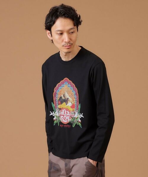 TAKEO KIKUCHI / タケオキクチ Tシャツ | 【Sサイズ～】スパイスマウンテン長袖Tシャツ | 詳細6
