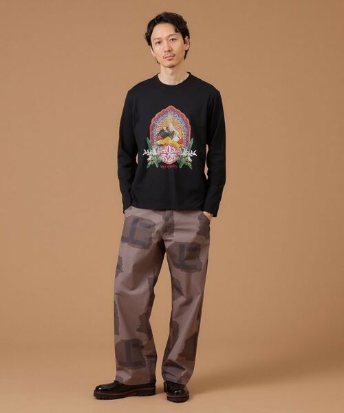 TAKEO KIKUCHI / タケオキクチ Tシャツ | 【Sサイズ～】スパイスマウンテン長袖Tシャツ | 詳細7