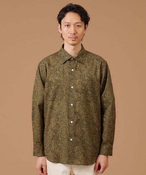 TAKEO KIKUCHI / タケオキクチ Tシャツ | スプラッシュプリントサッカーシャツ | 詳細10