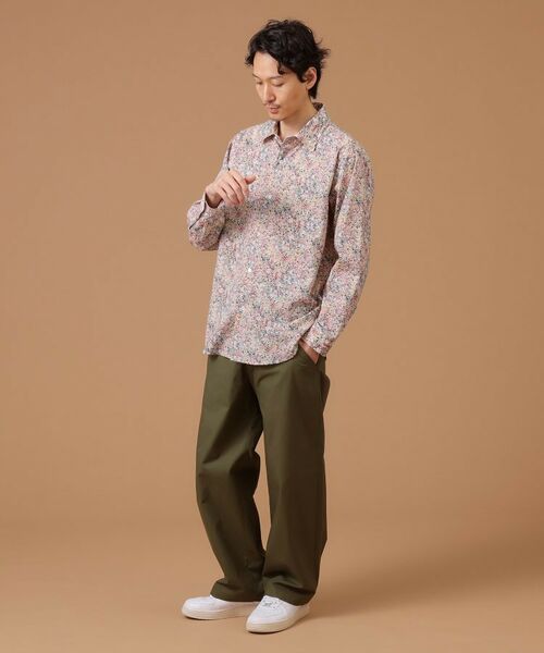 TAKEO KIKUCHI / タケオキクチ Tシャツ | スプラッシュプリントサッカーシャツ | 詳細2