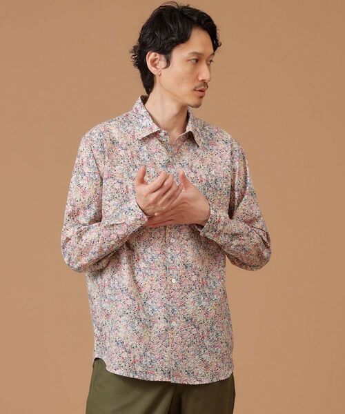 TAKEO KIKUCHI / タケオキクチ Tシャツ | スプラッシュプリントサッカーシャツ | 詳細4