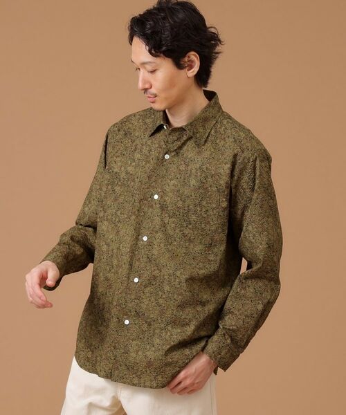 TAKEO KIKUCHI / タケオキクチ Tシャツ | スプラッシュプリントサッカーシャツ | 詳細6