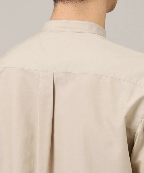 TAKEO KIKUCHI / タケオキクチ Tシャツ | コットン セルロース バンドカラー 半袖シャツ | 詳細24