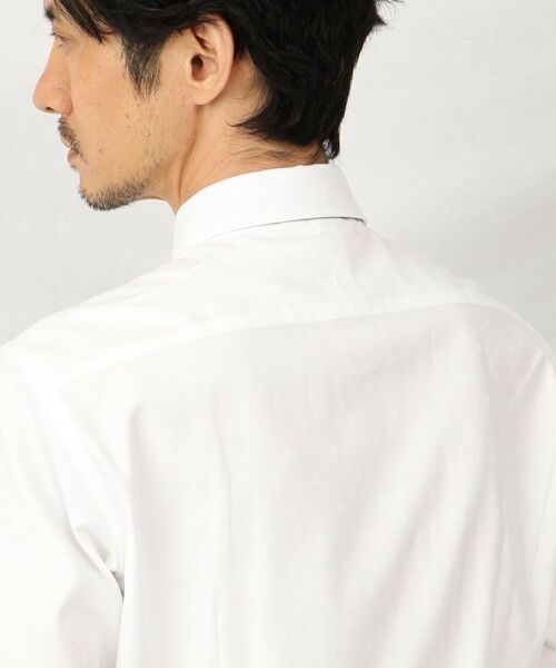 TAKEO KIKUCHI / タケオキクチ シャツ・ブラウス | ジャカード ワイドカラー シャツ | 詳細3