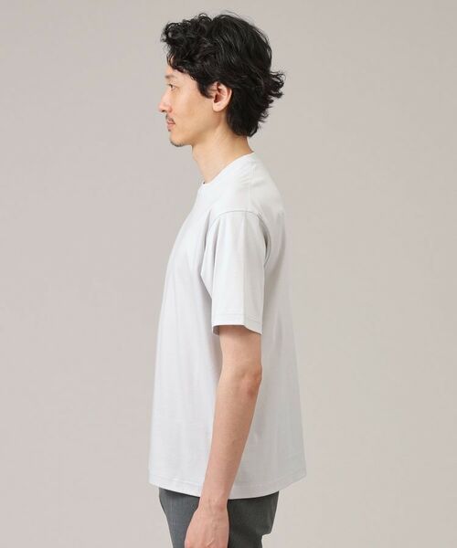 TAKEO KIKUCHI / タケオキクチ Tシャツ | 【刺繍ロゴT】スムース ワンポイント Tシャツ | 詳細15