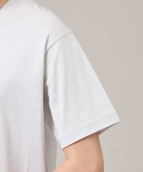 TAKEO KIKUCHI / タケオキクチ Tシャツ | 【刺繍ロゴT】スムース ワンポイント Tシャツ | 詳細18
