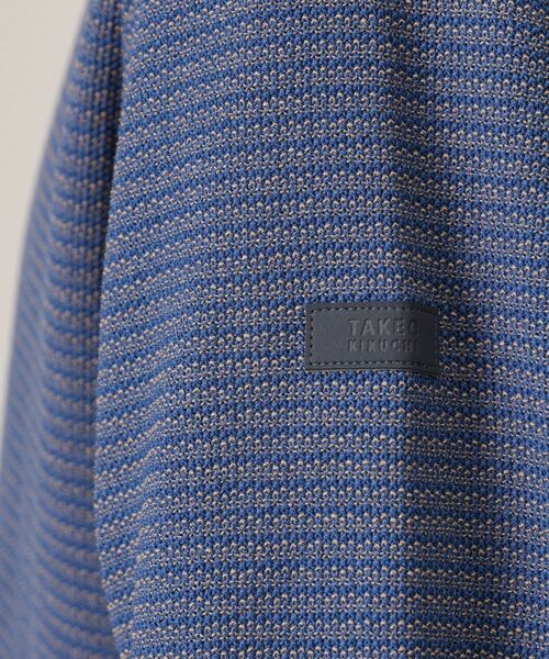 TAKEO KIKUCHI / タケオキクチ ニット・セーター | 【Made in JAPAN】和紙 ボーダーニットTシャツ | 詳細19