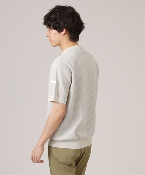 TAKEO KIKUCHI / タケオキクチ ニット・セーター | 【Made in JAPAN】和紙 ボーダーニットTシャツ | 詳細23