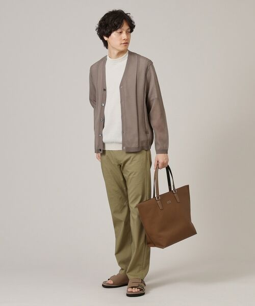 TAKEO KIKUCHI / タケオキクチ ニット・セーター | 【Made in JAPAN】和紙 ボーダーニットTシャツ | 詳細26