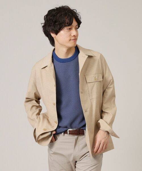 TAKEO KIKUCHI / タケオキクチ ニット・セーター | 【Made in JAPAN】和紙 ボーダーニットTシャツ | 詳細29