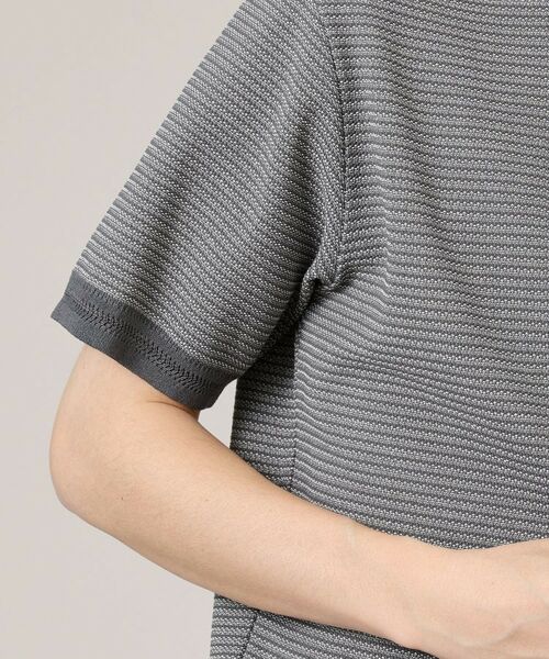 TAKEO KIKUCHI / タケオキクチ ニット・セーター | 【Made in JAPAN】和紙 ボーダーニットTシャツ | 詳細6