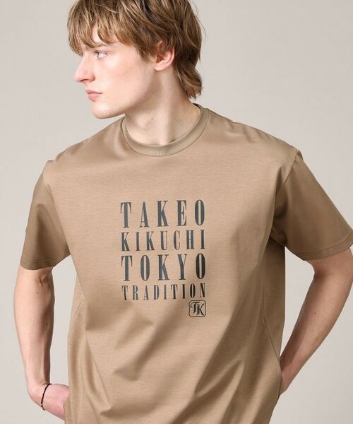 TAKEO KIKUCHI / タケオキクチ Tシャツ | 【プリントT】メッセージ プリント Tシャツ | 詳細10